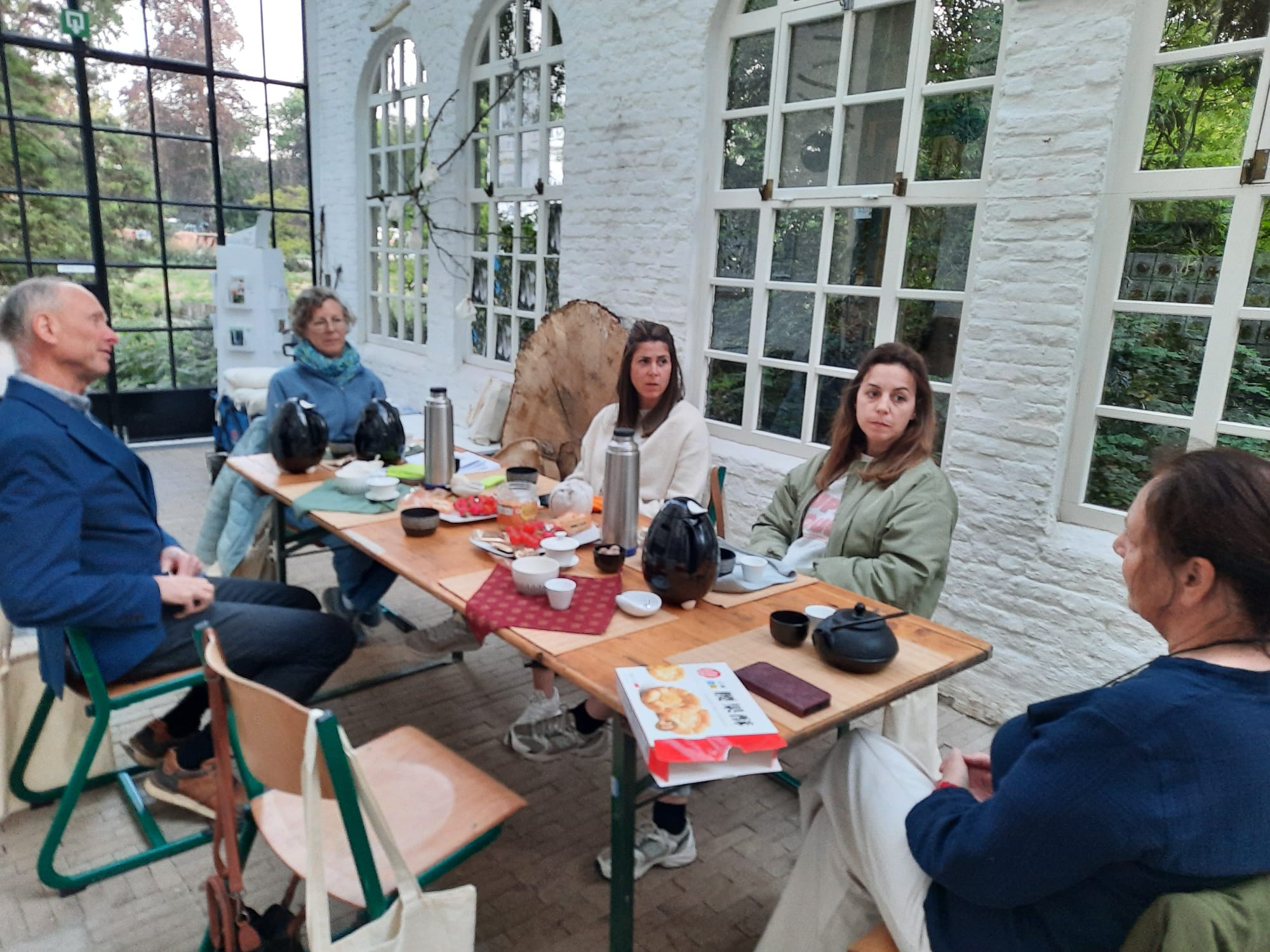 Foto genomen op 21/05/2025 tijdens inleiding Meditatieve Thee Ceremonie